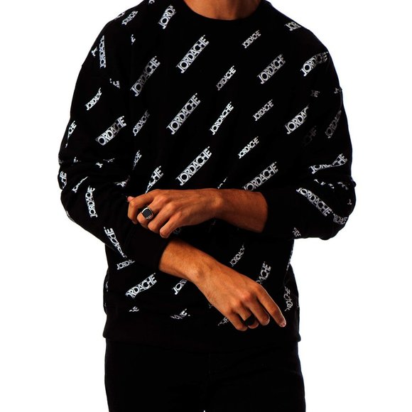 Jordache Vintage Men's All over graphic Sweatshirt - Picture 4 of 8